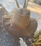 Crusher Leather Hat
