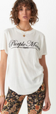 Purple Moon Organic Boyfriend Tee Shirt