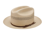 Stetson Open Road Vented Straw Hat Toast