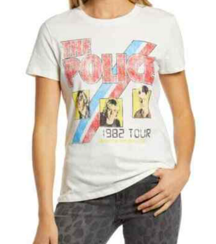 The Police 1982 Tour T-Shirt