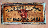 Brand Your Cattle Medium Rectangle Artwork