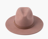 The Fleur Dusty Mauve Pink Hat