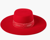 The Sierra Ruby Boater Hat
