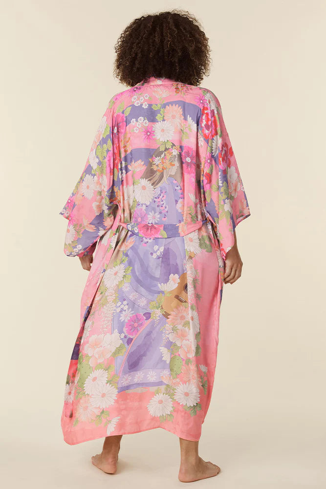 Carrie Robe Pink Floral!