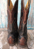 YKY Vintage Boots Brw/Blk 9M