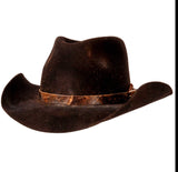 Clint Black Distressed Felt Cowboy Hat