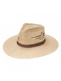 Charlie 1 Horse Unisex Mexico Shore Straw Hat with Thunderbird